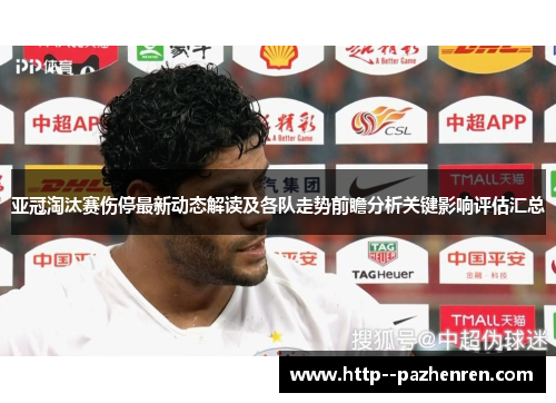 亚冠淘汰赛伤停最新动态解读及各队走势前瞻分析关键影响评估汇总